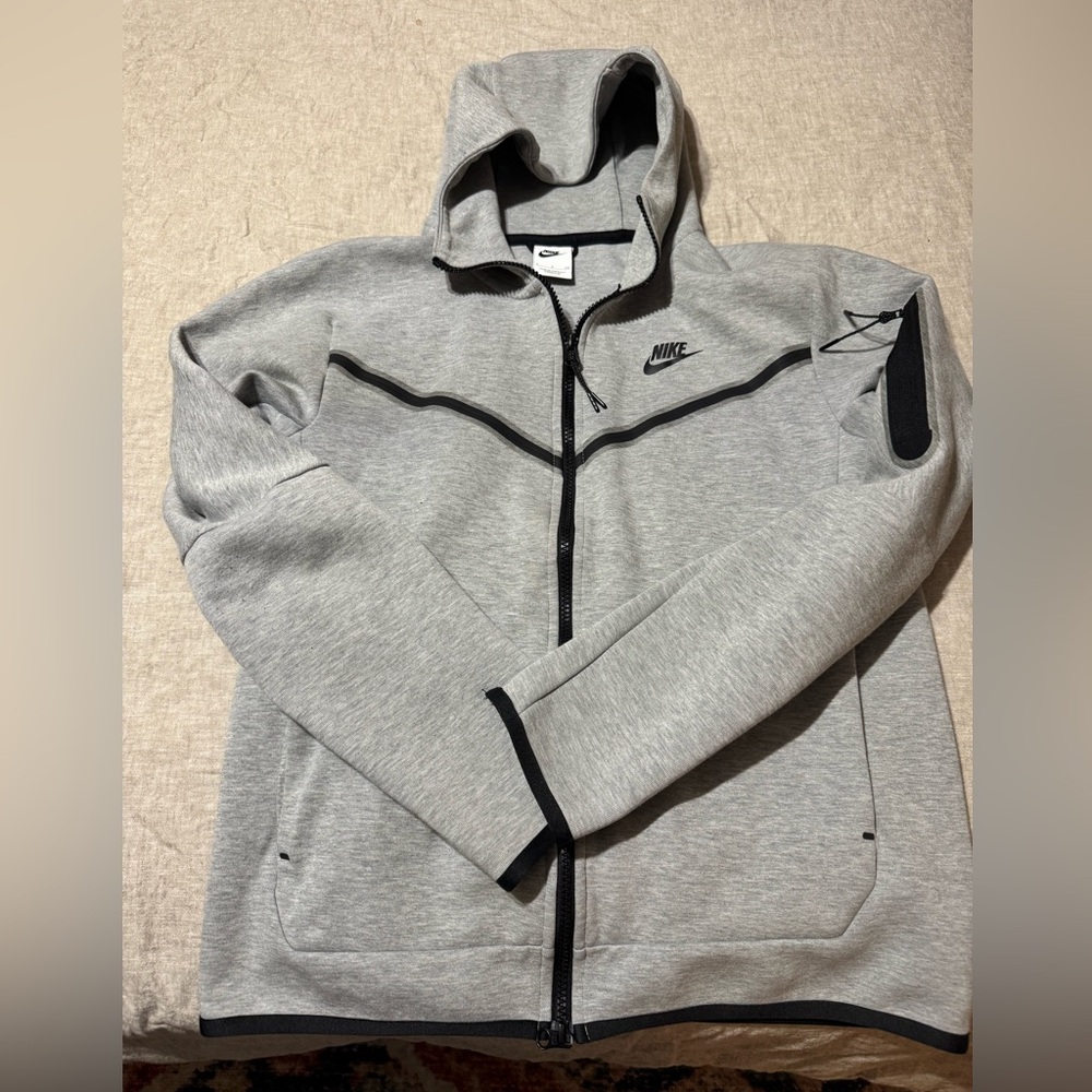 Nike Gray Hooded Jacket